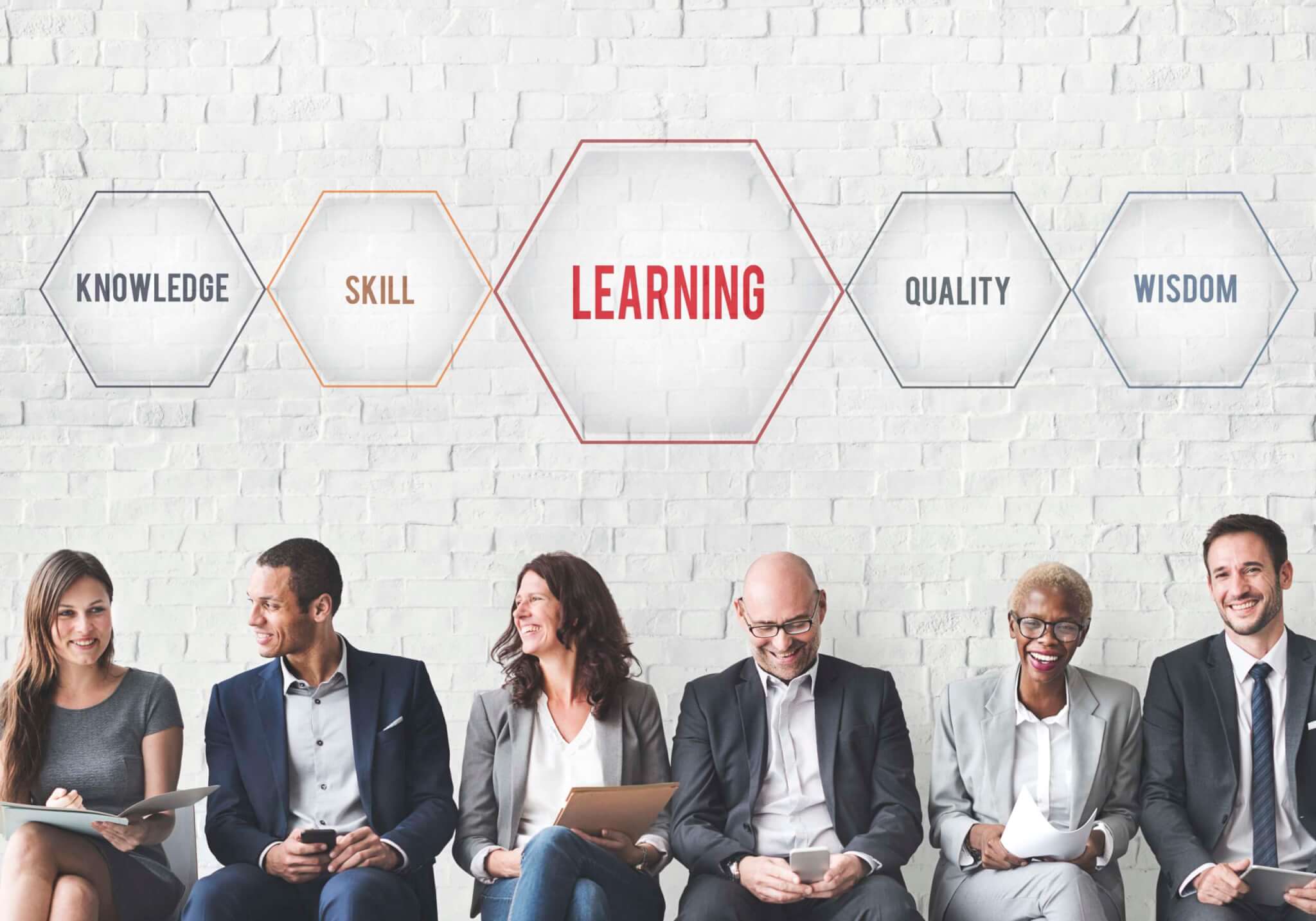 Learning Success Training Development Geometric Graphic