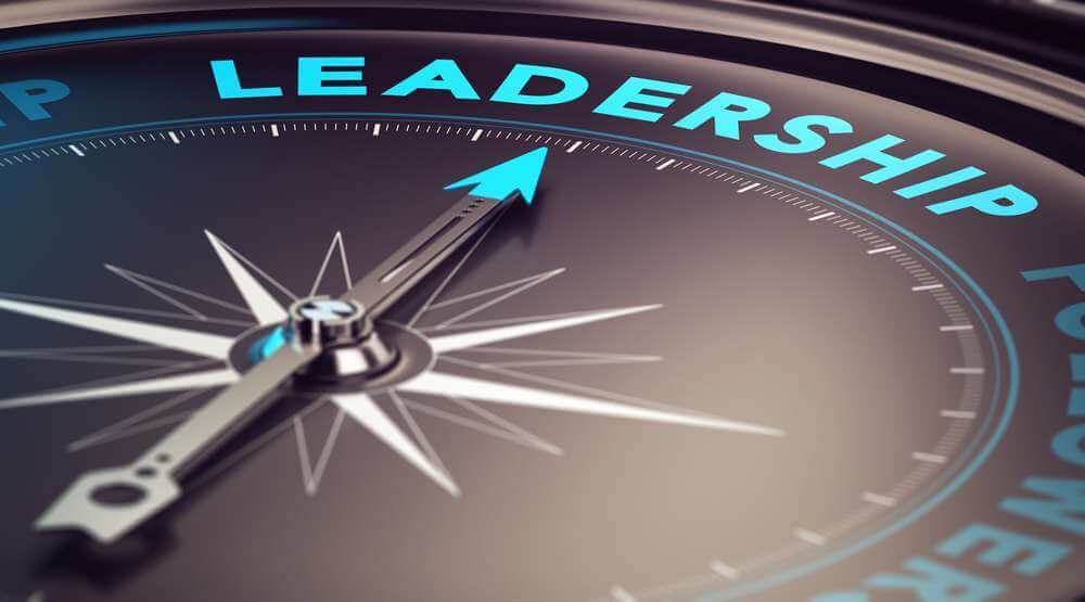 Your Spiritual Leadership Degree is possible! Compass with needle pointing the word leadership
