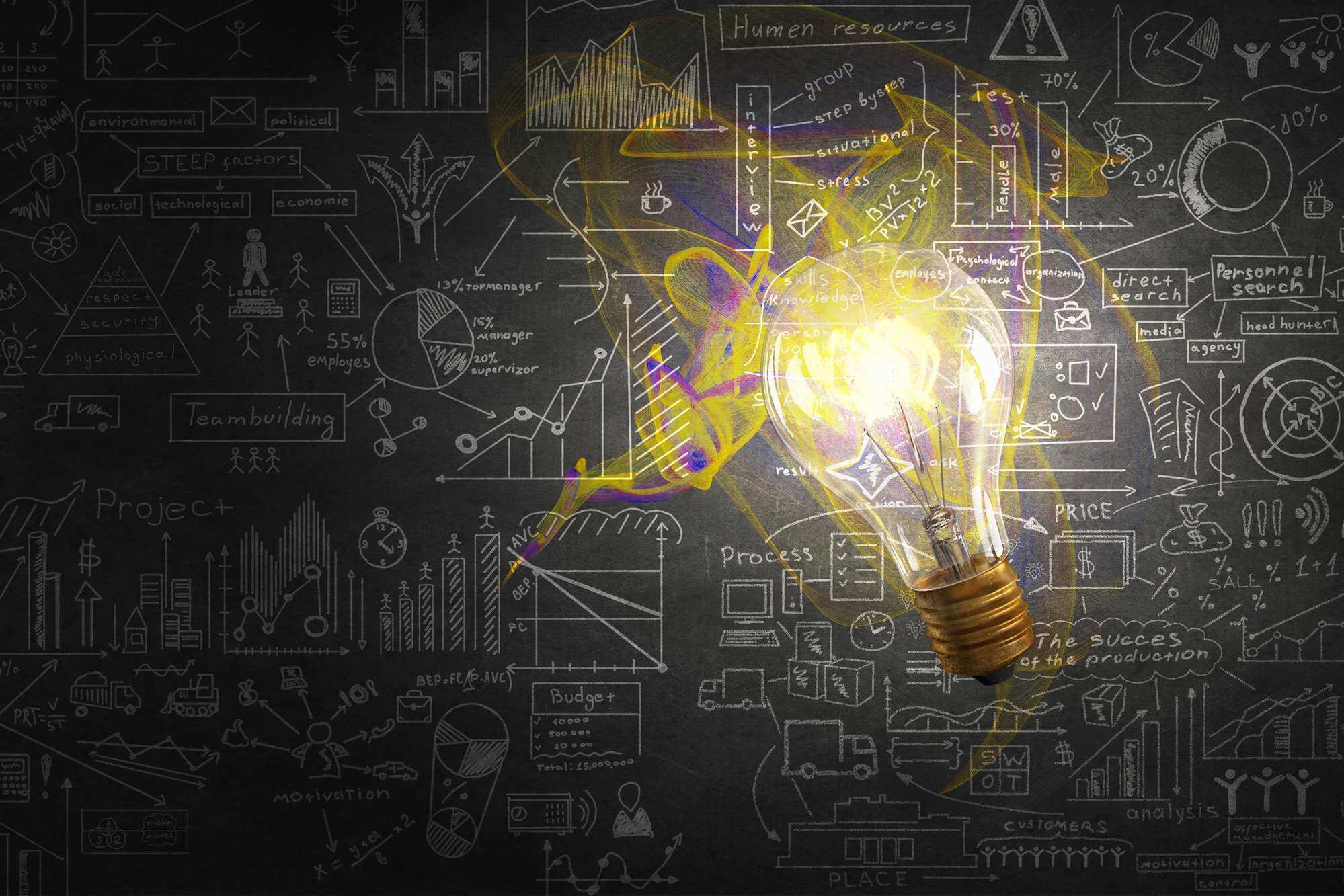 Bright idea for business growth